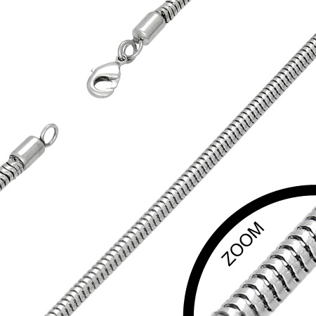 Řetízek z chirurgické oceli 58,5cm, síla 3,2mm