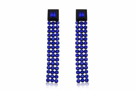   Náušnice Swarovski BOUTIQUE COLLECTION Sapphire