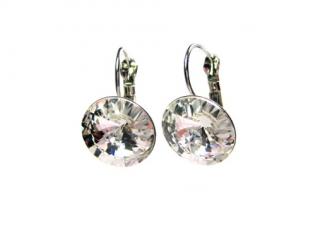     Náušnice Rivoli Clear Swarovski 14mm