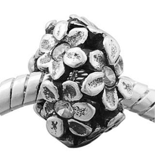 Pandora styl stříbrný korálek 9x12mm