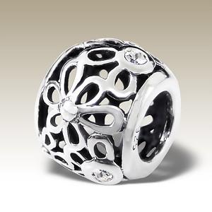    Pandora styl stříbrný korálek 10,3x8,5mm