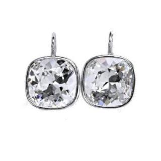      Náušnice 12mm Clear Swarovski