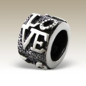   Pandora styl korálek  9mm love