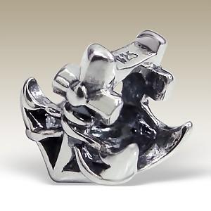    Pandora styl korálek  9mm - korálek kotva