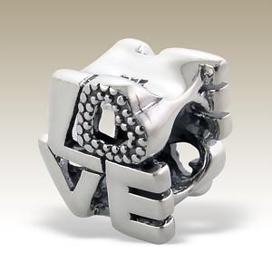   Pandora styl korálek love 10mm