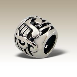   Pandora styl korálek 11x9mm - korálek notičky