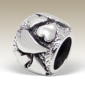 Pandora styl korálek  9,2x7,3mm