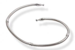 Náramek styl Pandora 20cm - stříbrný III