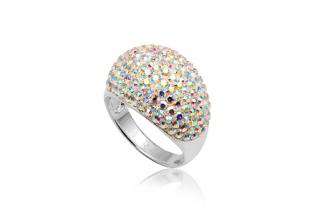    Prsten AB Swarovski Elements 24x17mm