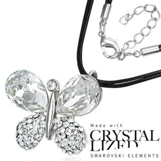 Přívěsek motýl Swarovski
