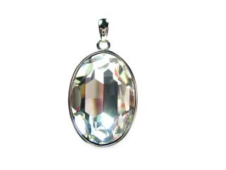 Přívěsek Clear 30x24mm