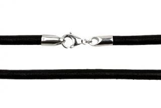 Kůže na krk 60cm, síla 3mm, černá