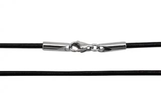 Kůže na krk 60cm, síla 2mm, černá