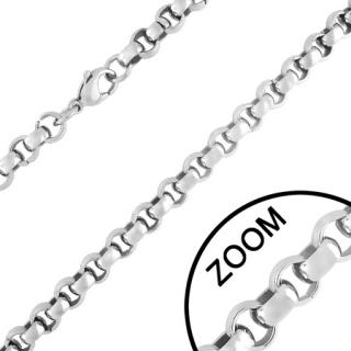 Řetízek z chirurgické oceli 60cm, síla 4mm