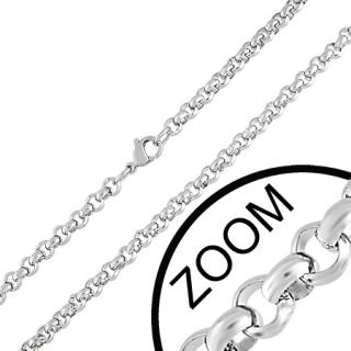 Řetízek z chirurgické oceli 60cm, síla 6,5mm