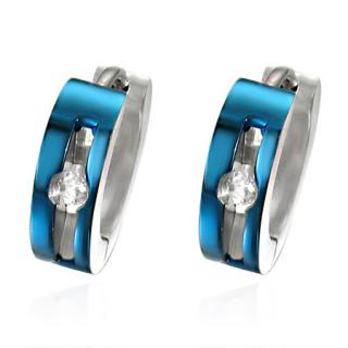 Náušnice z chirurgické oceli 13x4mm