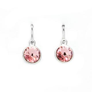 Dětské náušnice 5mm Light Rose