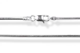 Stříbrný řetízek 80cm, síla 1,4mm - řetízky dlouhé