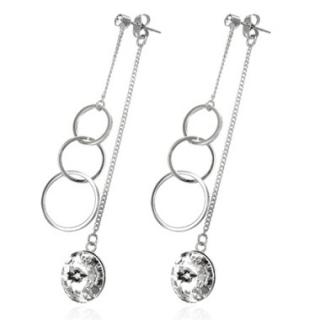 Náušnice Swarovski 10mm Clear - náušnice visací