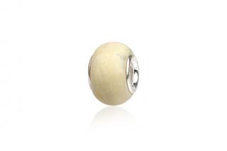 Pandora styl korálek Jaspis 12x8mm