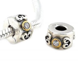 Pandora styl korálek stoper 7x12mm