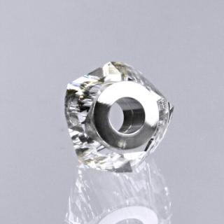 Korálek Clear Swarovski Elements