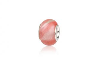 Pandora styl korálek 12x8mm Cherry Quartz 