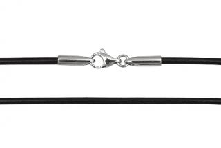 Kůže na krk 45cm, síla 2mm, černá