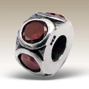 Pandora styl korálek 11x7mm
