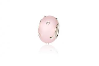 Korálek Pink Swarovski Elements