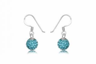 Náušnice  6mm Aquamarine