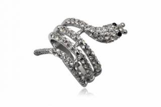 Prsten Clear Swarovski Elements vel.56