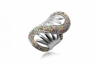 Prsten AB Swarovski Elements vel.56