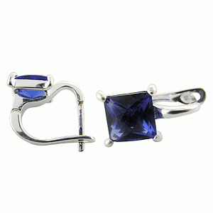 Náušnice Sapphire 9mm 