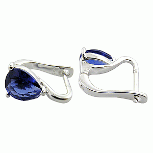         Náušnice Sapphire 7x16mm