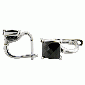     Náušnice Black 9x14mm 