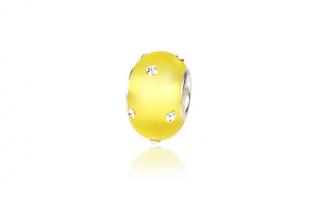Korálek Swarovski Elements Yellow