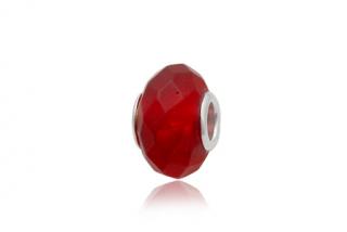Pandora styl korálek Red matt