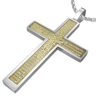  Přívěsek kříž Gold