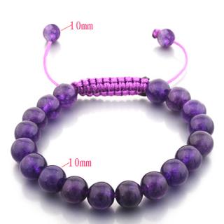 Náramek Shamballa Amethyst