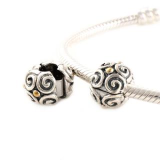Pandora styl korálek stoper 7,8x10mm