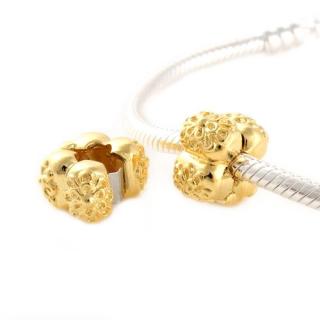 Pandora styl korálek stoper Gold 7x11mm