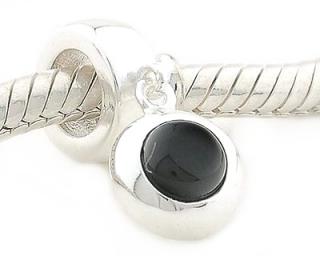 Pandora styl korálek visací Black