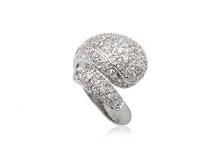  Prsten se zirkony 	Rhodium Plated