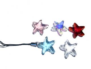 Přívěsek na mobil 20mm Swarovski hvězdice