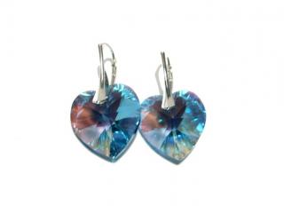   Náušnice Aquamarine AB 18mm 