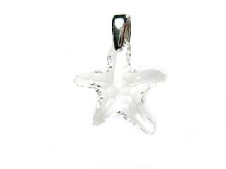     Přívěsek Swarovski mořská hvězda 28mm Clear