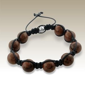 Náramek Shamballa Brown