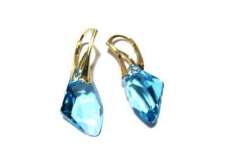    Náušnice Aquamarine Galactic 19mm