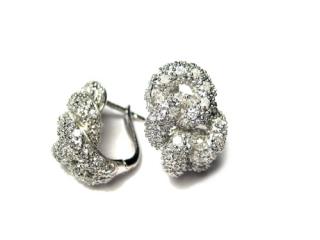     Náušnice se zirkony 19x13mm